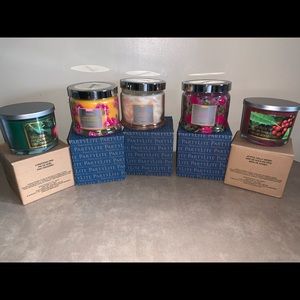 SOLD!! 5 Candles 3 Partylite & 2 Avon